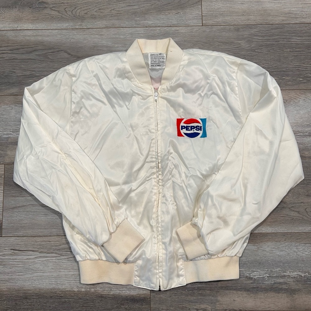 Vintage Pepsi Satin Nylon Jacket